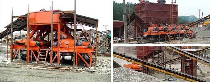 Double China Roll Crusher