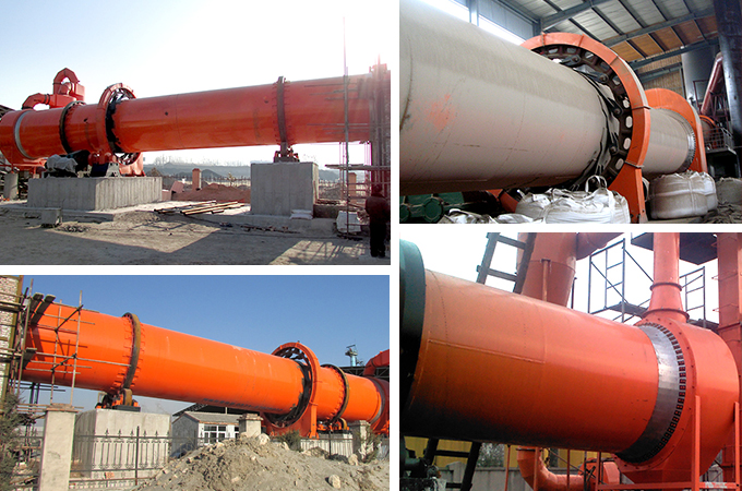 sand dryer at site