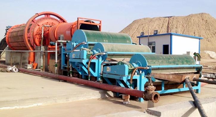 Magnetic separation process