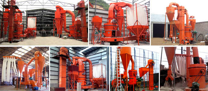 powder grinding plant 