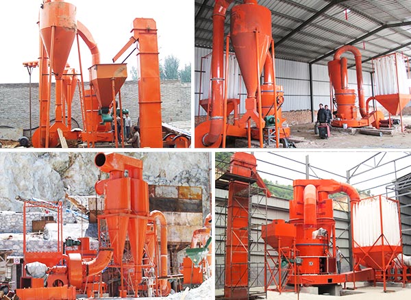 Superfine powder grinding plant
