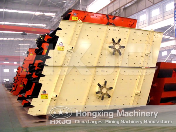round vibrating screen